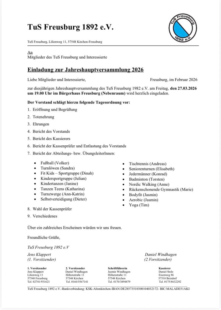 TuS Freusburg 1892 e.V.